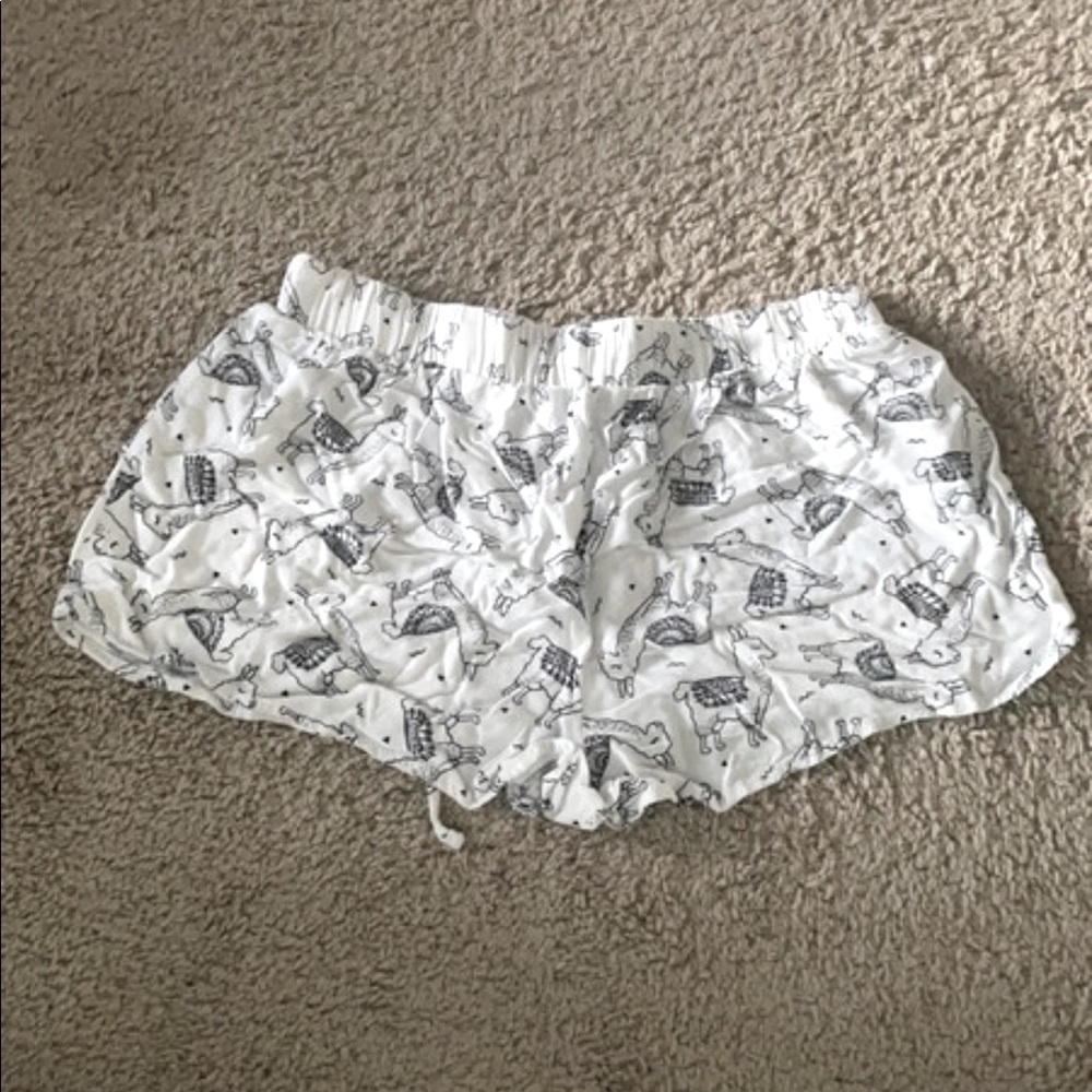 Forever 21 • Size S • llama/alpaca sleep shorts - Picture 2 of 3